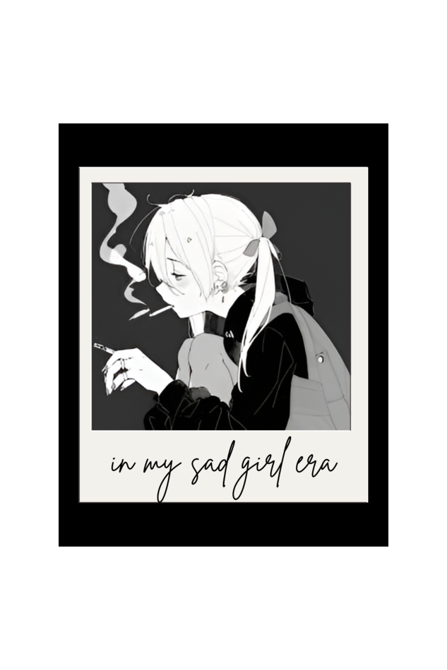 "IN MY SAD GIRL ERA" PREMIUM COTTON TOTE BAG