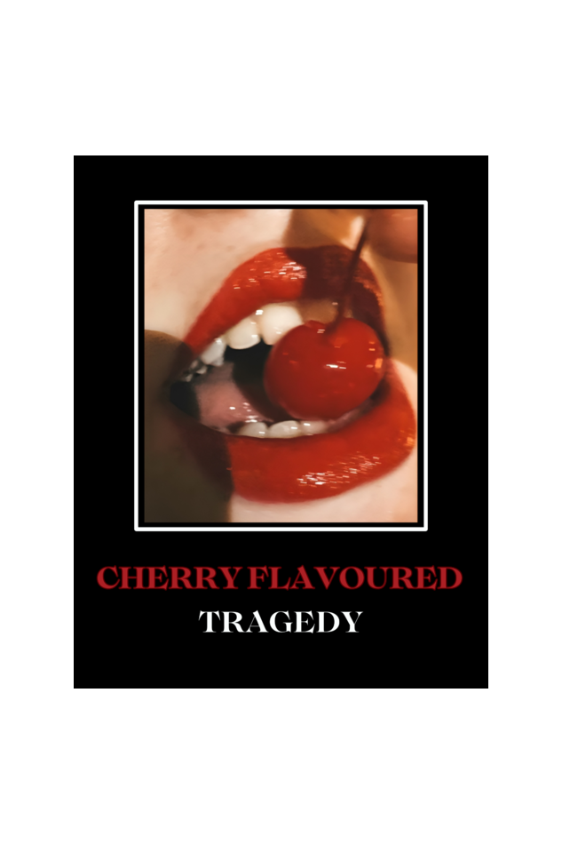 "CHERRY FLAVOURED TRAGEDY" PREMIUM COTTON TOTE BAG